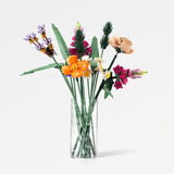 Room Copenhagen LEGO Cylinder Vase Wild Flower, Opbevaring gennemsigtig