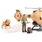 Schleich WILD LIFE Animal rescue helicopter, Spil figur 3 År, Flerfarvet