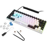 Sharkoon SKILLER SGK50 S3, Gaming-tastatur Hvid, DE-layout, Gateron Brown