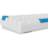 Sharkoon SKILLER SGK50 S4 Gen2 PBT, Gaming-tastatur Hvid, DE-layout, Gateron G Pro 3.0 Yellow