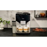 Siemens TQ517D03, Kaffe/Espresso Automat rustfrit stål/Højglans sort