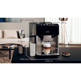 Siemens TQ517D03, Kaffe/Espresso Automat rustfrit stål/Højglans sort