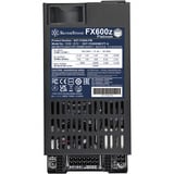 SilverStone FX600z Platinum, PC strømforsyning Sort