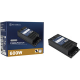 SilverStone FX600z Platinum, PC strømforsyning Sort