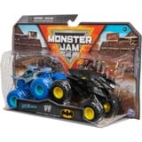 Spin Master MNJ VHC 1t64 2Pk Batman Mgldn OC GML, Spil køretøj Monster Jam MNJ VHC 1t64 2Pk Batman Mgldn OC GML, Monster lasbil, 3 År, Sort, Blå, Gul