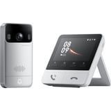 SwitchBot Video-dørklokke inkl. display, Dørklokken Hvid/Sølv