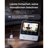 SwitchBot Video-dørklokke inkl. display, Dørklokken Hvid/Sølv