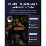 SwitchBot Video-dørklokke inkl. display, Dørklokken Hvid/Sølv