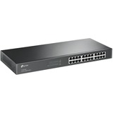 TP-Link TL-SG1024 Ikke administreret Gigabit Ethernet (10/100/1000) 1U Sort, Switch Sort, Ikke administreret, Gigabit Ethernet (10/100/1000), Fuld duplex, Stativ-montering, 1U, Detail