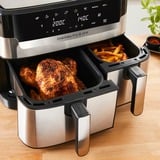 Tefal Easy Fry & Grill EY905D, Airfryer rustfrit stål/Sort