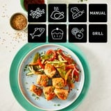 Tefal Easy Fry & Grill EY905D, Airfryer rustfrit stål/Sort