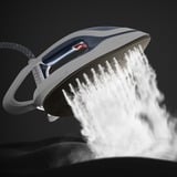 Tefal Pro Express Ultimate II GV9720 1,2 L Durilium Airglide Autoclean Ultra Thin soleplate Blå, Hvid, Damp strygejern station Blå/Hvid, 590 g/min, Durilium Airglide Autoclean Ultra Thin soleplate, 8 bar, 1,2 L, 170 g/min, Blå, Hvid
