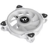 Thermaltake CL-F100-PL12SW-C Computerkølesystem Computerkabinet Ventilator 12 cm Hvid, Sag fan Hvid, Ventilator, 12 cm, Hvid