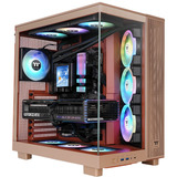 Thermaltake View 380 XL TG ARGB, Towerkabinet lys brun