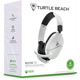 Turtle Beach Recon 70 Headset Ledningsført Spil Hvid, Gaming headset Hvid, Ledningsført, Spil, 20 - 20000 Hz, 420 g, Headset, Hvid