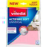 Vileda Allroundklud Actifibre Soft, sæt med 2, Støvvisere Rosa