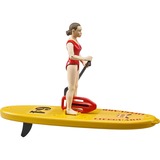bruder bworld Life Guard med Stand Up Paddle, Spil figur 