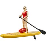 bruder bworld Life Guard med Stand Up Paddle, Spil figur 