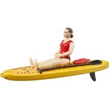 bruder bworld Life Guard med Stand Up Paddle, Spil figur 