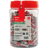 fischer DUOPOWER 10x50, 570550, Dyvel Lys grå/Rød