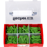 fischer FixTainer - UX Green-Box, Dyvel Grøn