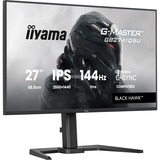 iiyama G-MASTER GB2741QSU-B1 computerskærm 68,6 cm (27") 2560 x 1440 pixel Sort, Gaming Skærm Sort (mat), 68,6 cm (27"), 2560 x 1440 pixel, Sort