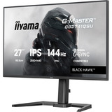 iiyama G-MASTER GB2741QSU-B1 computerskærm 68,6 cm (27") 2560 x 1440 pixel Sort, Gaming Skærm Sort (mat), 68,6 cm (27"), 2560 x 1440 pixel, Sort