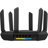 ASUS RT-AXE7800 trådløs router Tri-band (2,4 GHz/5 GHz/6 GHz) Sort Wi-Fi 6E (802.11ax), Tri-band (2,4 GHz/5 GHz/6 GHz), Ethernet LAN, Sort, Bordplade router