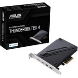 ASUS ThunderboltEX 4 interface-kort/adapter Intern Mini DisplayPort, PCIe, Thunderbolt, USB 2.0, USB 3.2 Gen 2 (3.1 Gen 2), Controller PCIe, Mini DisplayPort, PCIe, Thunderbolt, USB 2.0, USB 3.2 Gen 2 (3.1 Gen 2), PCIe 3.0, Sort, PC, Intel Thunderbolt 4 JHL8540