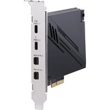 ASUS ThunderboltEX 4 interface-kort/adapter Intern Mini DisplayPort, PCIe, Thunderbolt, USB 2.0, USB 3.2 Gen 2 (3.1 Gen 2), Controller PCIe, Mini DisplayPort, PCIe, Thunderbolt, USB 2.0, USB 3.2 Gen 2 (3.1 Gen 2), PCIe 3.0, Sort, PC, Intel Thunderbolt 4 JHL8540