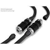 Alphacool Forbindelse Chrome/black (matte)