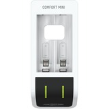 Ansmann Comfort Mini Husholdningsbatteri DC, USB, Oplader Hvid/Sort, Nikkel-Metalhydrid (NiMH), AA, AAA