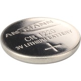 Ansmann Lithium CR 1220, 3 V Battery Engangsbatteri Lithium-Ion (Li-Ion) Sølv, 3 V Battery, Engangsbatteri, Lithium-Ion (Li-Ion), 3 V, 1 stk, CR 1220