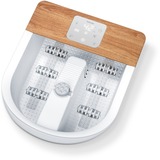 Beurer Fodboblebad FB 65, Boble fodbad Hvid/træ