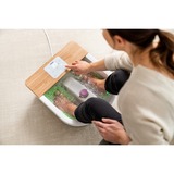 Beurer Fodboblebad FB 65, Boble fodbad Hvid/træ