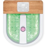 Beurer Fodboblebad FB 65, Boble fodbad Hvid/træ