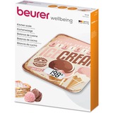 Beurer KS 19 Ice-cream, Køkkenvægt Brown/Beige