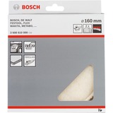 Bosch 3 608 610 000 forsyning til roterende poleringsværktøj, Slibeskive 16 cm, Grå, Uld