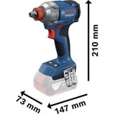Bosch GDX 18V-285 Professional 06019J2204, Schlagskruemaskine Blå