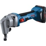 Bosch GNA 18V-16 E Strømforskydning 1400 spm 700 W, Tin snips Blå/Sort, Strømforskydning, Børstefri, Sort, Blå, 1400 spm, 4 cm, 1,6 mm