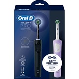 Braun Oral-B Vitality Pro D103 Duo, El-tandbørste Sort/Lilla