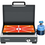 Campingaz Plancha Sigma 1 CV, Grillplade Sort/rustfrit stål