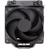 Cooler Master Hyper 212 Black Edition with LGA1700 Processor Luftkøler 12 cm Sort, CPU køler Sort, Luftkøler, 12 cm, 800 rpm, 2000 rpm, 26 dB, 42 kubikfod/min.