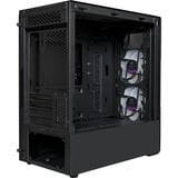 Cooler Master Towerkabinet Sort