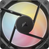Corsair RS120-R ARGB, Sag fan Sort