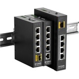 D-Link DIS‑100G‑5W Ikke administreret L2 Gigabit Ethernet (10/100/1000) Sort, Switch Ikke administreret, L2, Gigabit Ethernet (10/100/1000), Fuld duplex, Kan monteres på væggen