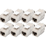 Digitus CAT 6A Keystone modul skærmet værktøjsfri 8 stk. 