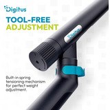 Digitus DA-90471, Skærmbeslag Sort