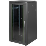 Digitus Unique Fritstående reol Sort, IT kabinet Sort, Fritstående reol, 800 kg, Sort