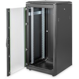 Digitus Unique Fritstående reol Sort, IT kabinet Sort, Fritstående reol, 800 kg, Sort
